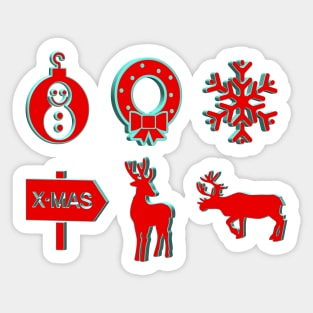 Christmas Ornaments Sticker Pack Sticker